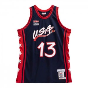 NBA Authentic Mitchell & Ness Shaquille O'Neal Team USA 1996-97 Jersey Hombre | 1369FHRUG