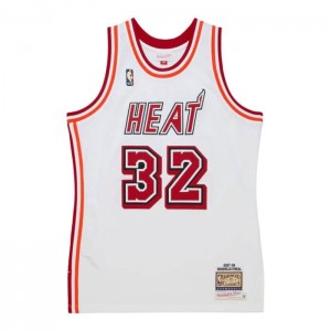 NBA Authentic Mitchell & Ness Shaquille O'Neal Miami Heat 2007-08 Jersey Hombre | 1867AZTJW