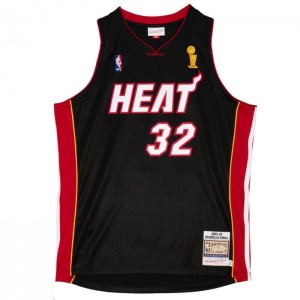 NBA Authentic Mitchell & Ness Shaquille O'Neal Miami Heat Carretera 2005-06 Jersey Hombre | 6528XVSGE