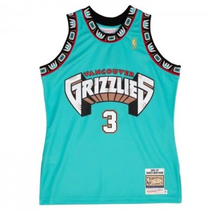 NBA Authentic Mitchell & Ness Shareef Abdur-Rahim Vancouver Grizzlies 1996-97 Jersey Hombre | 5697KUJAM