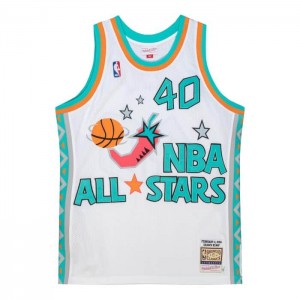NBA Authentic Mitchell & Ness Shawn Kemp All Star West 1996-97 Jersey Hombre | 4398BWVPT