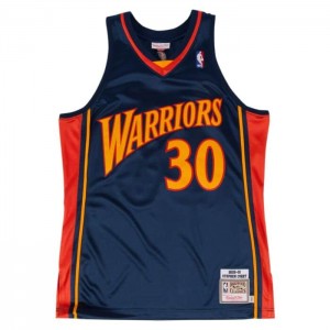 NBA Authentic Mitchell & Ness Stephen Curry 2009-10 Golden State Warriors Hombre | 0645TACPL