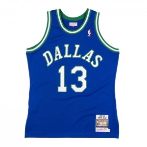 NBA Authentic Mitchell & Ness Steve Nash Dallas Mavericks 1998-99 Jersey Hombre | 7986CLEUI