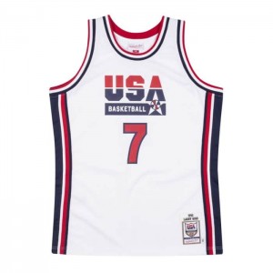 NBA Authentic Mitchell & Ness Team USA 1992 Larry Bird Hombre | 9862DSORY