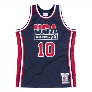 NBA Authentic Mitchell & Ness Team USA 1992 Clyde Drexler Hombre | 2710YJSOV