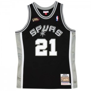 NBA Authentic Mitchell & Ness Tim Duncan San Antonio Spurs 1998-99 Jersey Hombre | 0547TDMKE