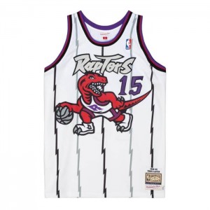 NBA Authentic Mitchell & Ness Toronto Raptors 1998-99 Vince Carter Hombre | 6839UQMID