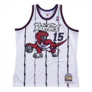NBA Authentic Mitchell & Ness Toronto Raptors Home 1998-99 Vince Carter Hombre | 4782KJYSA