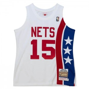 NBA Authentic Mitchell & Ness Vince Carter New Nets Alternate 2005-06 Jersey Hombre | 6345DFMYP
