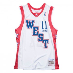 NBA Authentic Mitchell & Ness Yao Ming 2004 All Star West Jersey Hombre | 9027IGLCJ