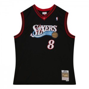NBA Swingman Mitchell & Ness Aaron Mckie Philadelphia 76ers 2000-01 Jersey Hombre | 4098ZMVTN