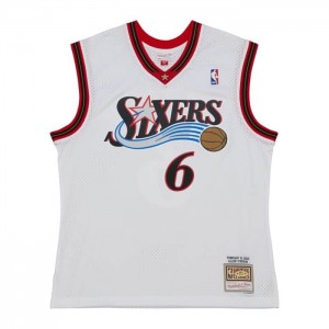 NBA Swingman Mitchell & Ness Allen Iverson Philadelphia 76ers 2002-03 Jersey Hombre | 8052FTOIE