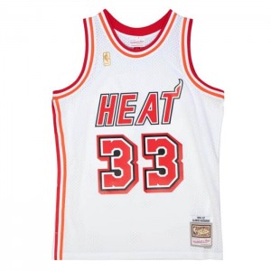 NBA Swingman Mitchell & Ness Alonzo Mourning Miami Heat 1996-97 Jersey Hombre | 6195YUSDL