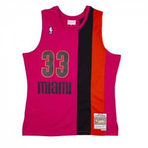 NBA Swingman Mitchell & Ness Alonzo Mourning Miami Heat 2005-06 Jersey Hombre | 5741QVTOC