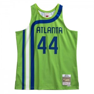 NBA Swingman Mitchell & Ness Atlanta Hawks 1970-71 Pete Maravich Hombre | 6295TFJWE