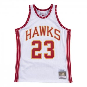 NBA Swingman Mitchell & Ness Atlanta Hawks 1972-73 Lou Hudson Hombre | 9170TAVUR