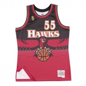 NBA Swingman Mitchell & Ness Atlanta Hawks 1996-97 Dikembe Mutombo Hombre | 1597GBUDW