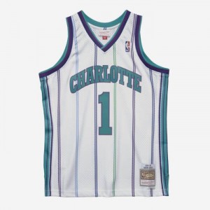 NBA Swingman Mitchell & Ness Baron Davis Charlotte Hornets 1999-00 Jersey Hombre | 3670NDSIQ