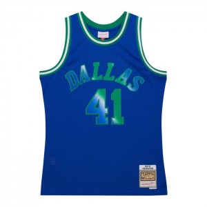 NBA Swingman Mitchell & Ness Big Face 7.0 Dallas Mavericks 1998-99 Dirk Nowitzki Hombre | 9673UZFGW