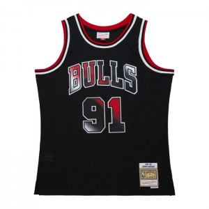NBA Swingman Mitchell & Ness Big Face 7.0 Chicago Bulls 1997-98 Dennis Rodman Hombre | 1427SUNJI