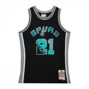 NBA Swingman Mitchell & Ness Big Face 7.0 San Antonio Spurs 1998-99 Tim Duncan Hombre | 4082MAKGP