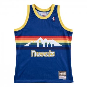 NBA Swingman Mitchell & Ness Blank Denver Nuggets 1985-1993 Hombre | 2735IMASW