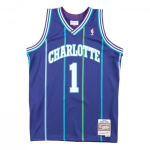 NBA Swingman Mitchell & Ness Charlotte Hornets Alternate 1994-95 Muggsy Bogues Hombre | 6213KSUZN