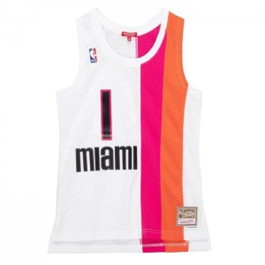 NBA Swingman Mitchell & Ness Chris Bosh Miami Heat 2011-12 Jersey Mujer | 1506ZWLNK