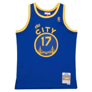 NBA Swingman Mitchell & Ness Chris Mullin Golden State Warriors 1996-97 Jersey Hombre | 9617FURNT
