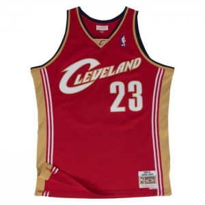 NBA Swingman Mitchell & Ness Cleveland Cavaliers Carretera 2003-04 Lebron James Hombre | 0925XSAMD