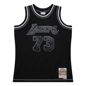 NBA Swingman Mitchell & Ness Contrast 2K Dennis Rodman Los Angeles Lakers 1998-99 Jersey Hombre | 3507SQDHJ