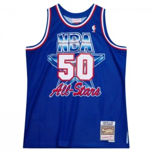 NBA Swingman Mitchell & Ness David Robinson All Star West 1992-93 Jersey Hombre | 9316DOBWG