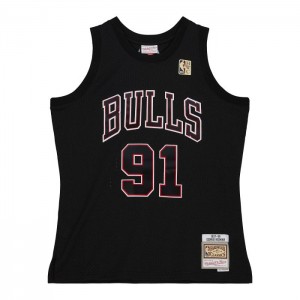 NBA Swingman Mitchell & Ness Dennis Rodman Chicago Bulls 1997-98 Jersey Hombre | 2931JMXTI