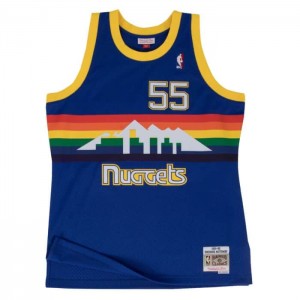 NBA Swingman Mitchell & Ness Denver Nuggets Carretera 1991-92 Dikembe Mutombo Hombre | 5321POCMU