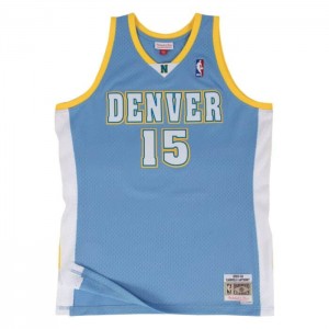 NBA Swingman Mitchell & Ness Denver Nuggets Carretera 2003-04 Carmelo Anthony Hombre | 6918HQXEJ