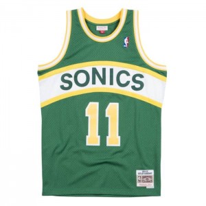 NBA Swingman Mitchell & Ness Detlef Schrempf Seattle Supersonics 1994-95 Jersey Hombre | 5731YUIZT