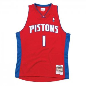 NBA Swingman Mitchell & Ness Detroit Pistons 2008-09 Allen Iverson Hombre | 6805KQTFZ