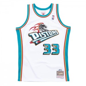 NBA Swingman Mitchell & Ness Detroit Pistons 1998-99 Grant Hill Hombre | 6079ZTOEK