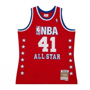 NBA Swingman Mitchell & Ness Dirk Nowitzki All Star West 2003-04 Jersey Hombre | 5027PEDQI