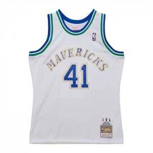NBA Swingman Mitchell & Ness Dirk Nowitzki Dallas Mavericks 1998-99 Jersey Hombre | 4071MIQXU