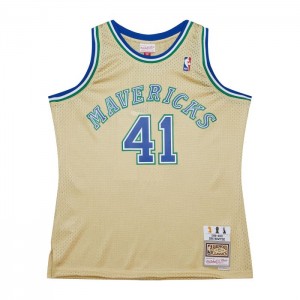 NBA Swingman Mitchell & Ness Dirk Nowitzki Dallas Mavericks 1998-99 Jersey Hombre | 0281EDBNW
