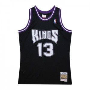 NBA Swingman Mitchell & Ness Doug Christie Sacramento Kings Black 2001-02 Jersey Hombre | 3469LPOWG