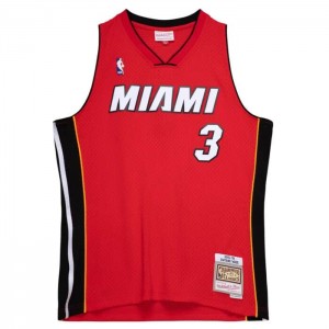 NBA Swingman Mitchell & Ness Dwyane Wade Miami Heat Alternate 2005-06 Jersey Hombre | 8035CBSYH