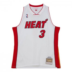NBA Swingman Mitchell & Ness Dwyane Wade Miami Heat 2005-06 Jersey Hombre | 7923ZQBUW
