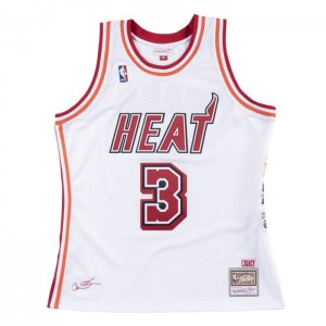 NBA Swingman Mitchell & Ness Dwyane Wade Miami Heat 2006-07 Jersey Hombre | 9043JKGHN