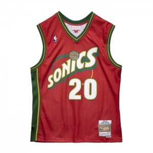 NBA Swingman Mitchell & Ness Gary Payton Seattle Supersonics 1999-00 Jersey Hombre | 2013AQDES