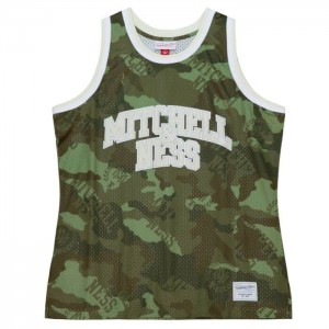 NBA Swingman Mitchell & Ness Ghost Green Camo Replica Jersey Hombre | 9278JTXEI
