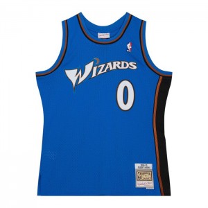 NBA Swingman Mitchell & Ness Gilbert Arenas Washington Wizards Dark 2004-05 Jersey Hombre | 6837OECAD