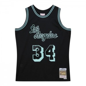 NBA Swingman Mitchell & Ness Glow In The Dark Los Angeles Lakers 1998-99 Shaquille O'Neal Hombre | 6837SAORH