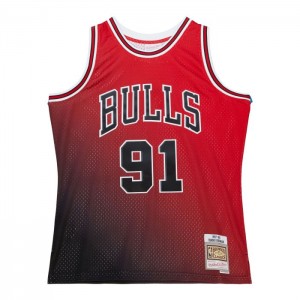 NBA Swingman Mitchell & Ness Golden Hour Glaze Chicago Bulls 1997 Dennis Rodman Hombre | 6485APBVM